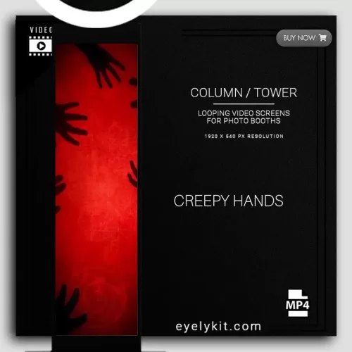 COLUMN PILLAR TOWER VIDEO PHOTO-BOOTH-COLUMN_TOWER_SKINNY_SCREEN_creepy-hands