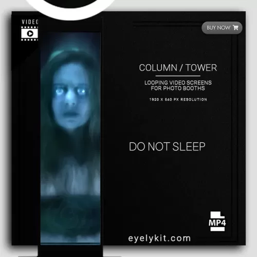 COLUMN PILLAR TOWER VIDEO PHOTO-BOOTH-COLUMN_TOWER_SKINNY_SCREEN_do-not-sleep