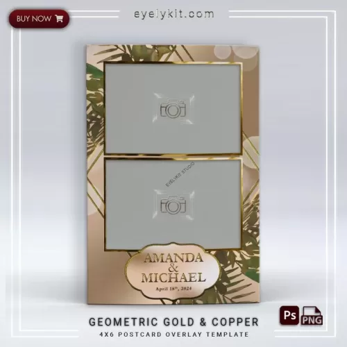 PHOTO BOOTH OVERLAY PHOTOBOOTH-OVERLAY-EYELYKIT-HOW-TO-geometric-gold-and-copper-2picl