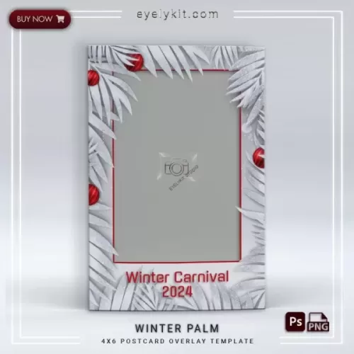 CHRISTMAS OVERLAY PHOTO BOOTH OVERLAY PHOTOBOOTH-OVERLAY-EYELYKIT-HOW-TO-winter-palm-1picp