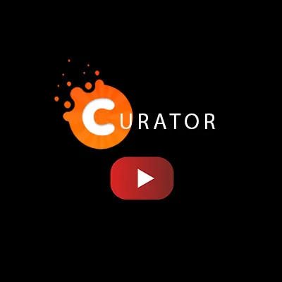 youtube link on tips on using the cuator live photobooth software including how to use alpha effects-curator-logo