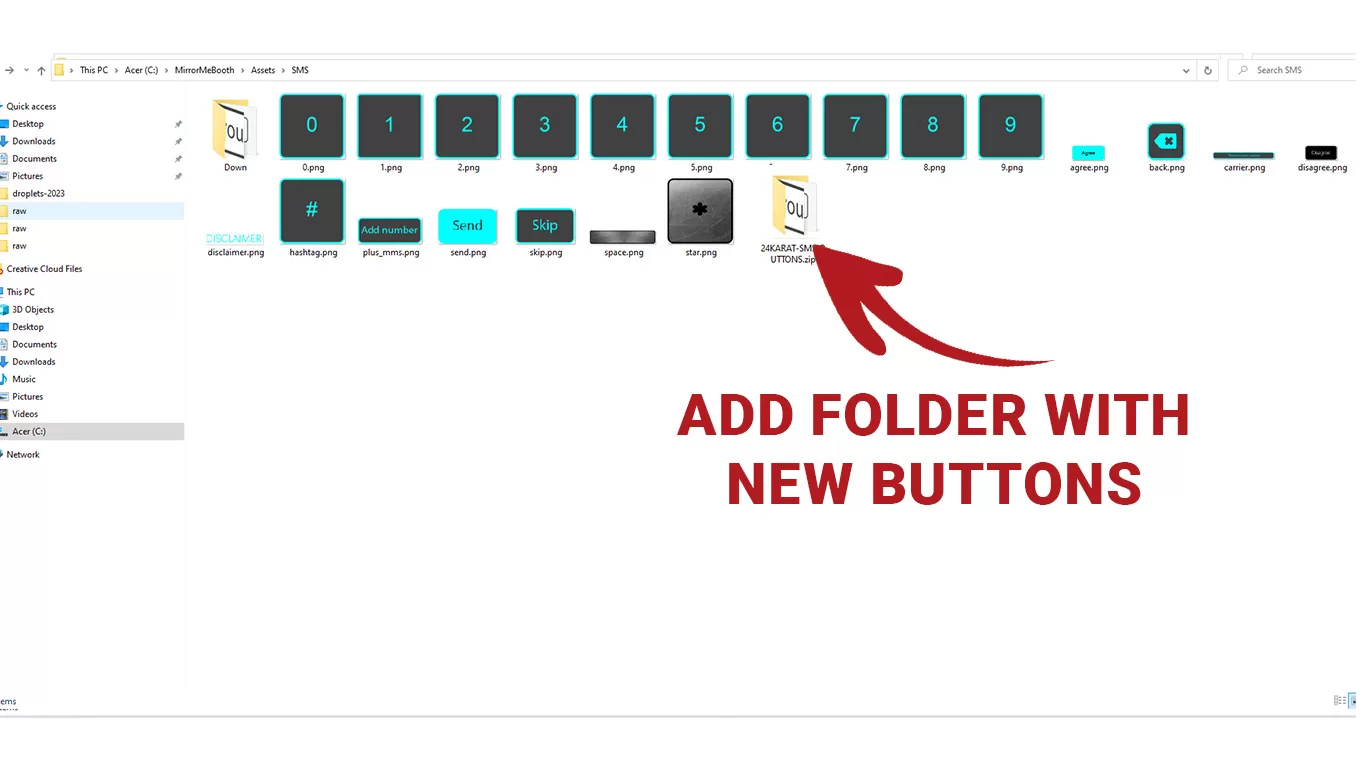 fotomaster sms buttons upgrade tutorial 3