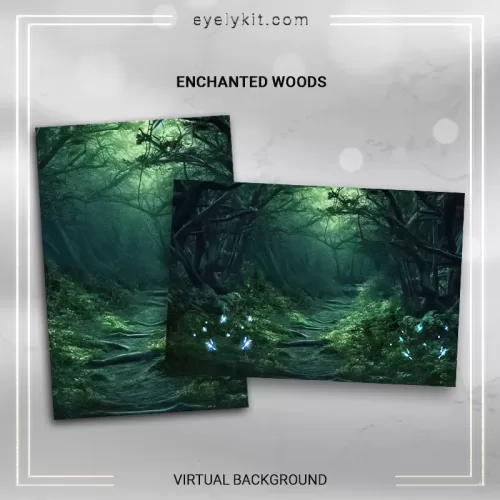 beautiful enchanted forest backdrops ENCHANTED-WOODS-3