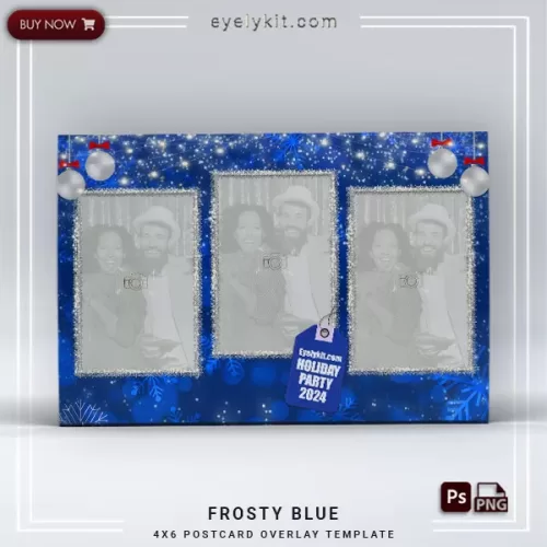 Stunning christmas mirror booth templates FROSTY-BLUE-3PICP-PHOTO-BOOTH-OVERLAY-EYELYKIT-HOW-TO-FREE