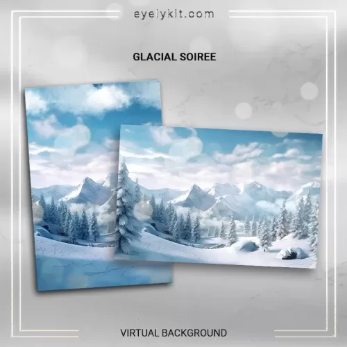 Beautiful Christmas Photo Booth Backdrops GLACIAL-Soiree-3