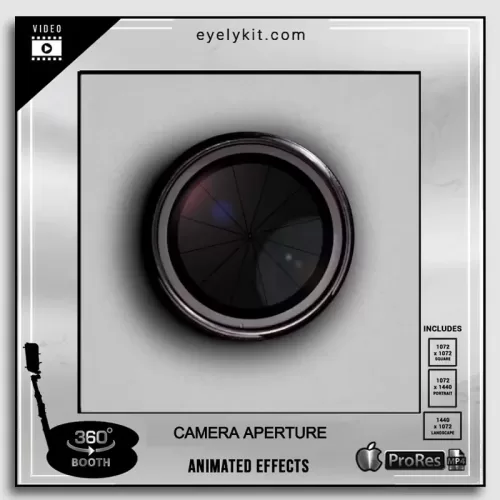 effects for curator live camera-aperture-360-booth-animated-effects-template