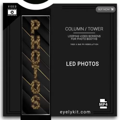 LED column tower photo booths led-photos-BOOTH-COLUMN-SCREEN