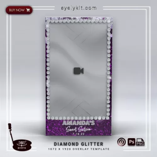 360 booth overlay templates 360-BOOTH-OVERLAY-TEMPLATES-1072X1920-TRANSPARENT-DIAMOND-GLITTER