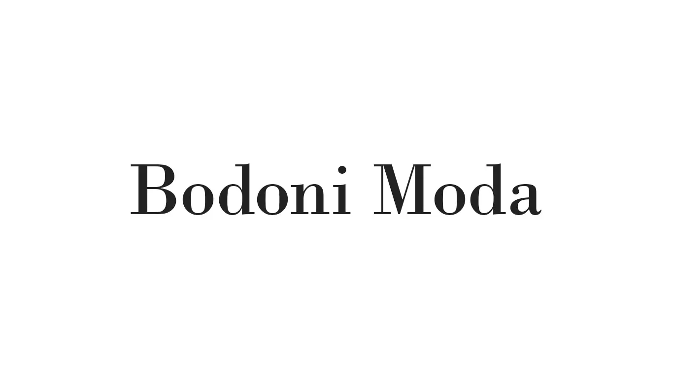 Bodoni-Moda