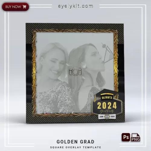 graduation overlay templates GOLDEN-GRAD-SQUARE-PHOTO-BOOTH-OVERLAY-EYELYKIT-HOW-TO-FREE