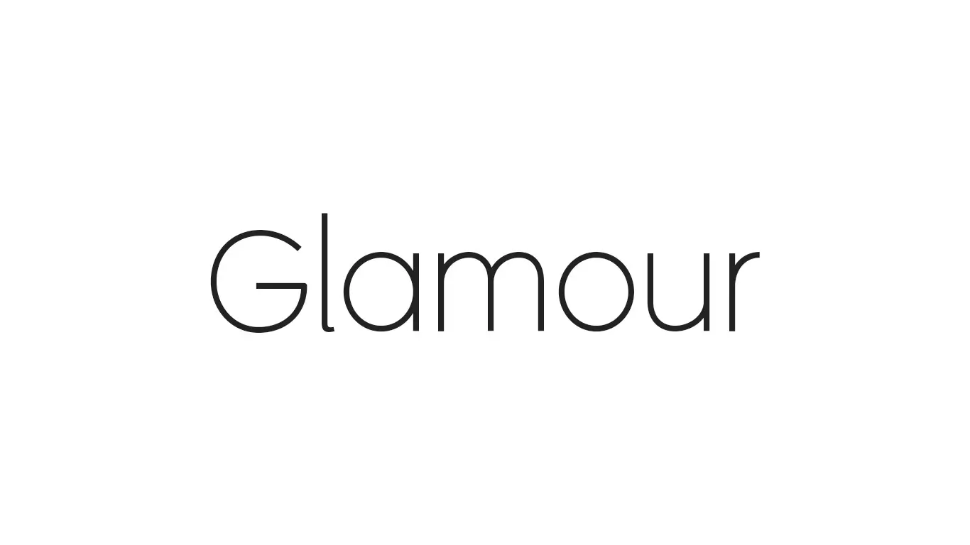 Glamour-font