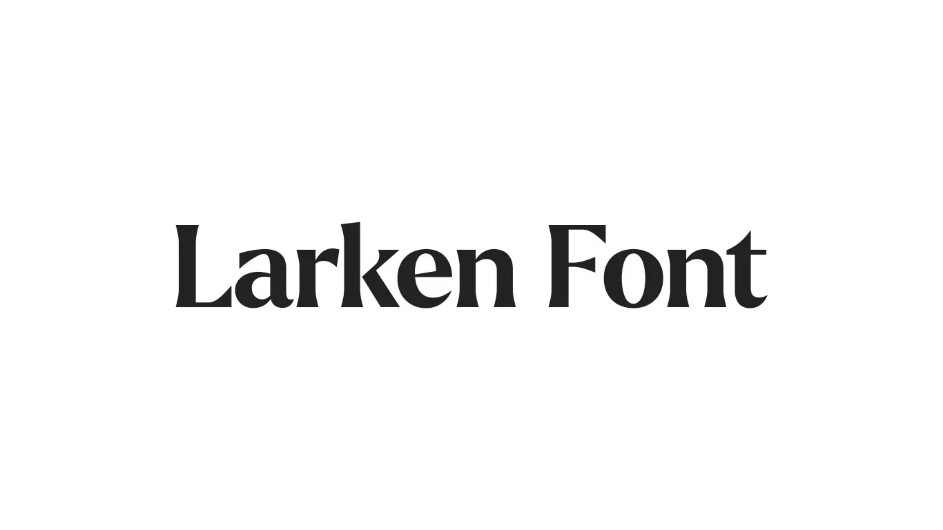 Larken-Font