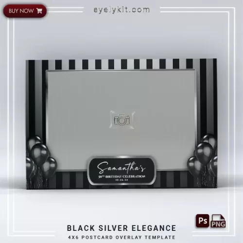 photobooth overlay template PHOTOBOOTH-OVERLAY-EYELYKIT-HOW-TO-BLACK-SILVER-ELEGANCE-1PICL