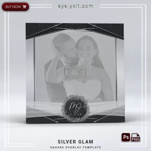 silver photo booth templates SILVER-GLAM-SQUARE-PHOTO-BOOTH-OVERLAY-EYELYKIT-HOW-TO-FREE