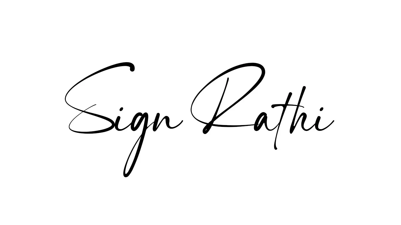 Sign-Rathi-font