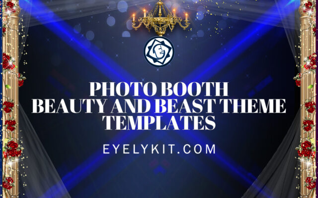 beauty and beast theme templates photobooth-beauty-and-the-beast-theme-overlay-templates