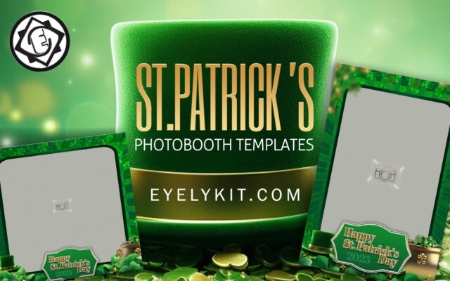 St Patricks day Photobooth Templates. st-patricks-day-templates