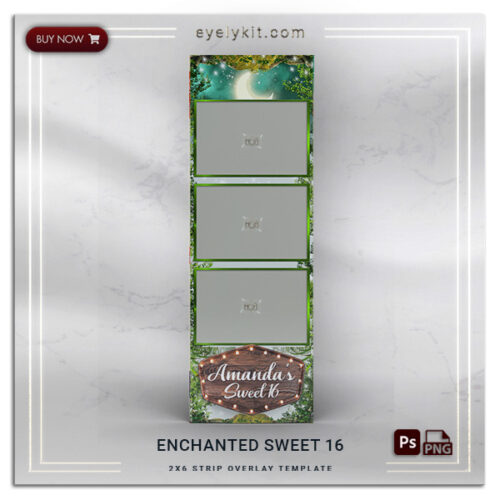 Enchanted sweet 16 2x6 template PHOTOBOOTH-OVERLAY-EYELYKIT-HOW-TO-enchanted-sweet-16-2x6l