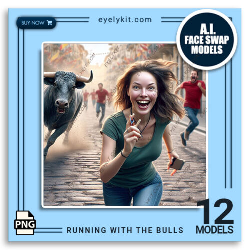 running with the bulls face swap ai-photo-booth-face-swap-models-RUNNING-WITH-THE-BULLS-1