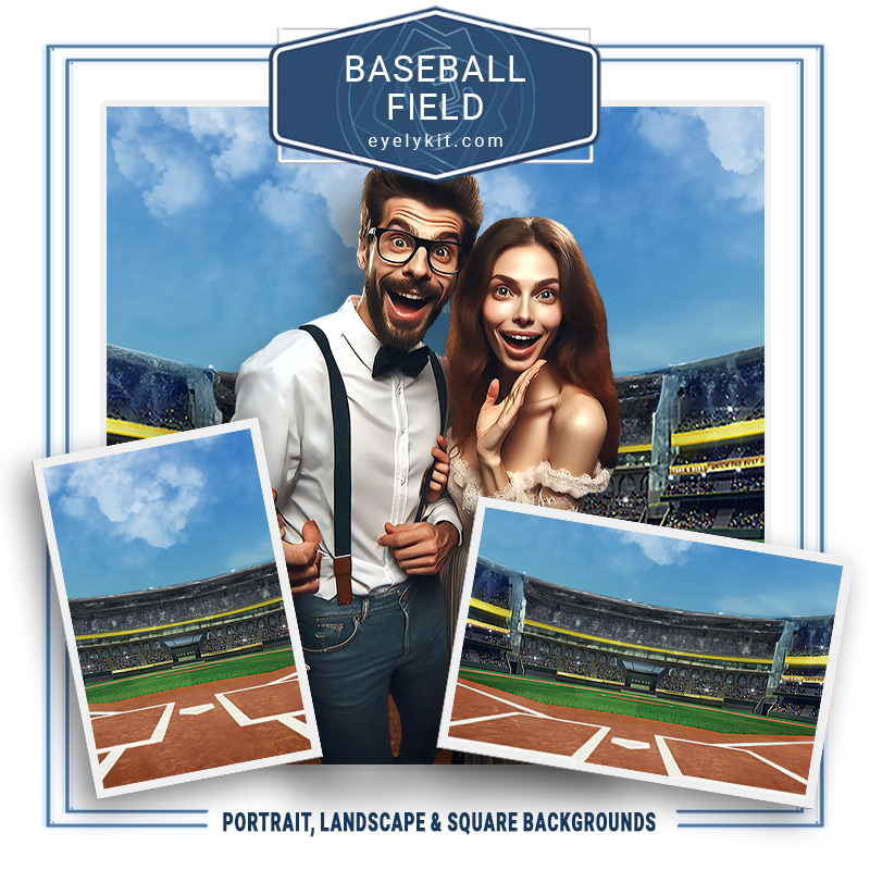 12 Amazing baseball field virtual backdrops AI-generated-virtual-backdrops-backgrounds-for-photobooth-overlat-templates-BASEBALL-FIELD-2