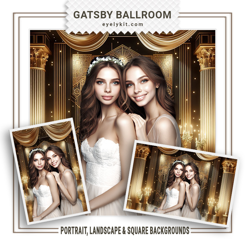 gatsby ballroom virtual backdrops AI-generated-virtual-backdrops-backgrounds-for-photobooth-overlat-templates-GATSBY-BALLROOM-1