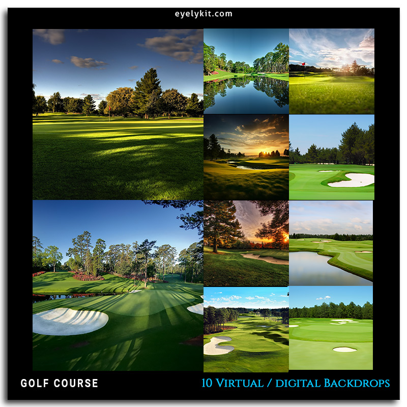 10 golf course virtual backdrops AI-generated-virtual-backdrops-backgrounds-for-photobooth-overlat-templates-GOLF-COURSE-BACKDROPS-3