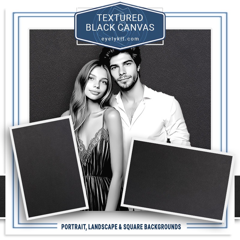 black canvas virtual backdrops AI-generated-virtual-backdrops-backgrounds-for-photobooth-overlays--templates-textured-black-canvas-2