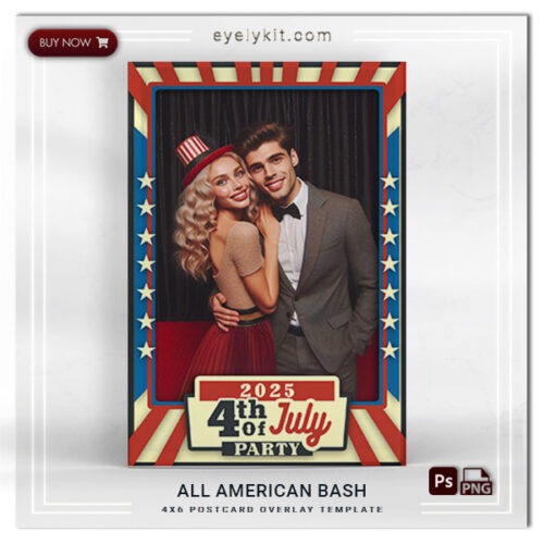 all american 4th of july templates PHOTO-BOOTH-OVERLAY-TEMPLATES-THEAFTERPARTY-1PICP