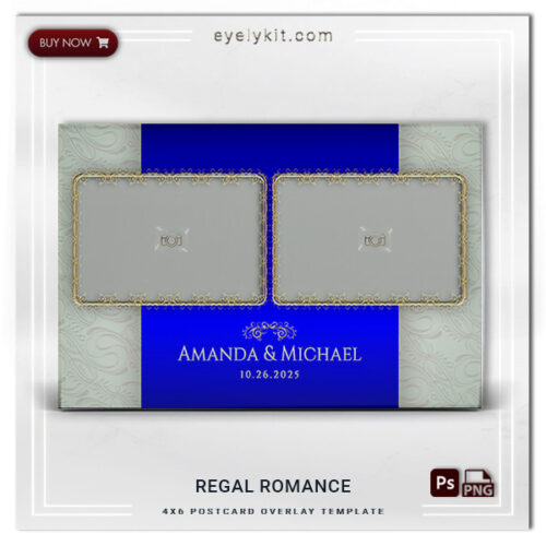 regal blue wedding overlay templatesPHOTOBOOTH-OVERLAY-EYELYKIT-HOW-TO-Regal-Romance-2PIC-L