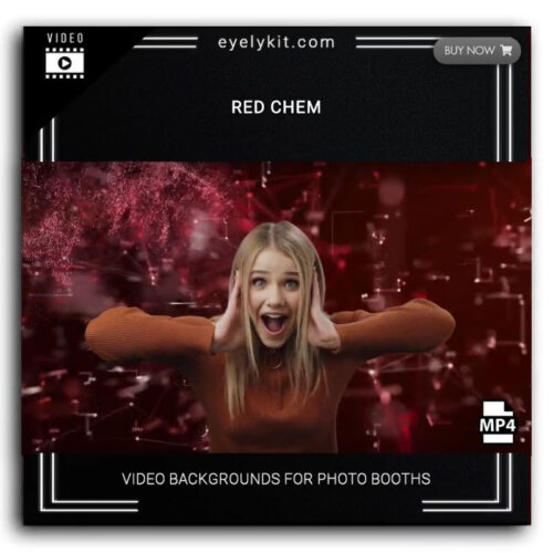 red chemistry video background RED-CHEM-VIDEO-BACKDROP-PHOTO-BOOTH