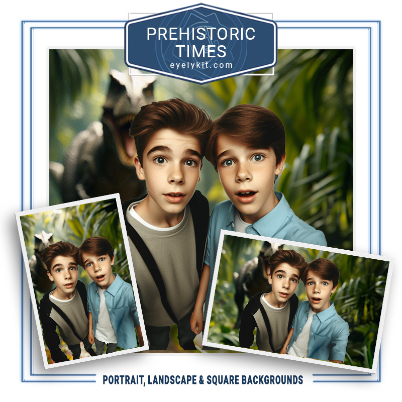 prehistoric virtual backdrops Virtual-Backdrops-for-photo-booths-prehistoric-times-2