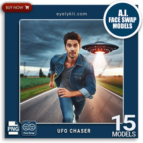 UFO AI face swap models avatars ai-photo-booth-face-swap-models-UFO-CHASER-1