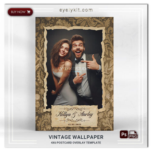 vintage wallpaper photo booth templates PHOTOBOOTH-OVERLAY-EYELYKIT-HOW-TO-VINTAGE-WALLPAPER-1PICP