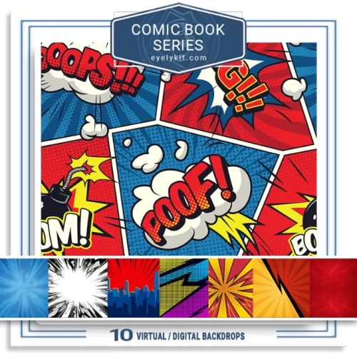 comic book photo booth backdrops AI-virtual-digital-backdrops-backgrounds-for-photo-booths-comic-book-backgrounds-3