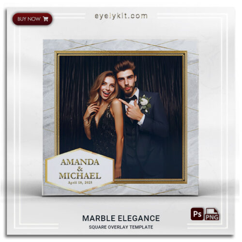 marble and gold photo booth template PHOTO-BOOTH-OVERLAY-TEMPLATES-marble-elegance-square