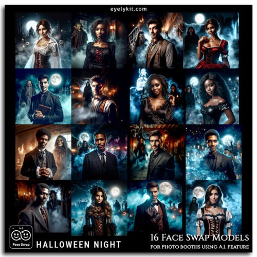 halloween face swap for photo booths AI-Face-swap-models-for-photo-booths-halloween-halloween-night-1 AI-Face-swap-models-for-photo-booths-halloween-halloween-night-2