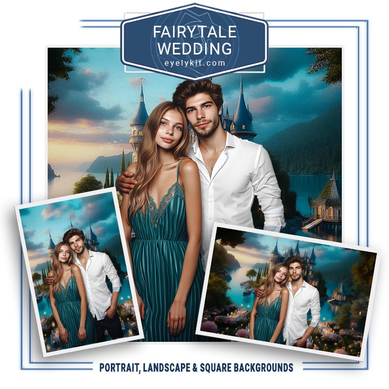 fairytale photo booth backdrops AI-virtual-digital-backdrops-backgrounds-for-photo-booths-FAIRYTALE-WEDDING-3