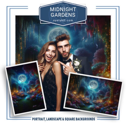 enchanted gardens photo booth backdrops AI-virtual-digital-backdrops-backgrounds-for-photo-booths-vintage-canvas-virtual-backdrops-MIDNIGHT-GARDFENS-photo-booths-3