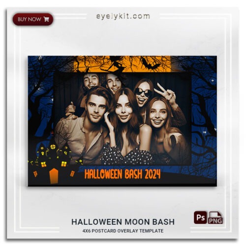 halloween moon photo booth frame PHOTO-BOOTH-OVERLAY-TEMPLATES-HALLOWEEN-mOON-bASH-1PICL