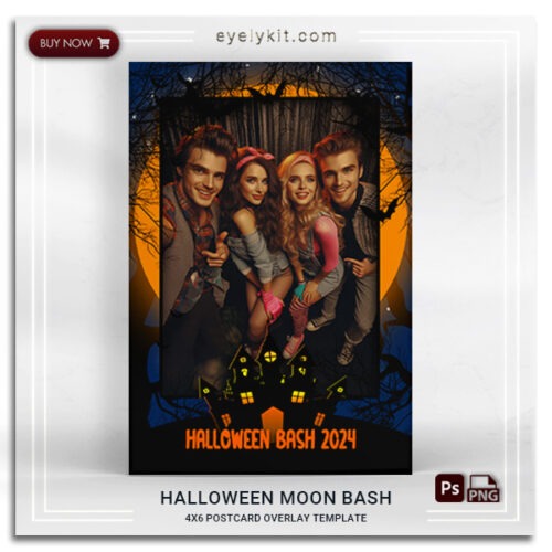 halloween moon photo booth frame PHOTO-BOOTH-OVERLAY-TEMPLATES-HALLOWEEN-mOON-bASH-1PICP