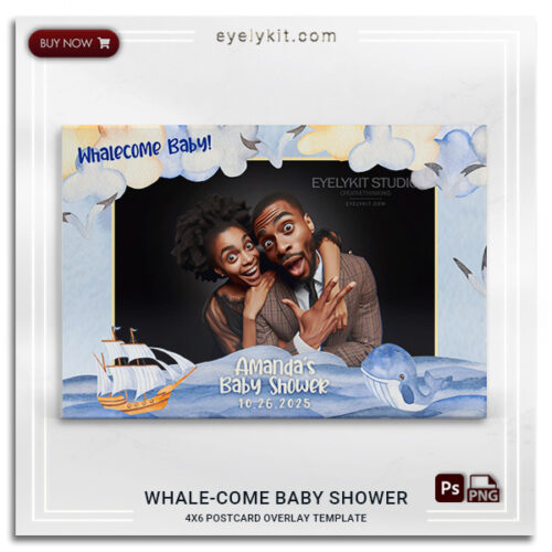 whale baby shower photo booth template PHOTO-BOOTH-OVERLAY-TEMPLATES-WHALECOME-BABY-SHOWER-1PICL