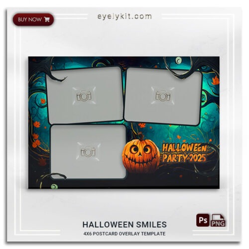 photo booth halloween overlay frame PHOTO-BOOTH-OVERLAY-TEMPLATES-halloween-smiles-3picl