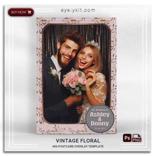 Vintage flowers wedding overlay template PHOTOBOOTH-OVERLAY-EYELYKIT-HOW-TO-VINTAGE-FLORAL-1picpjpg