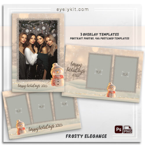 Frosty holiday photo booth overlay PHOTOBOOTH-OVERLAY-EYELYKIT-HOW-TO-portraitphotos-frosty-elegant-combo