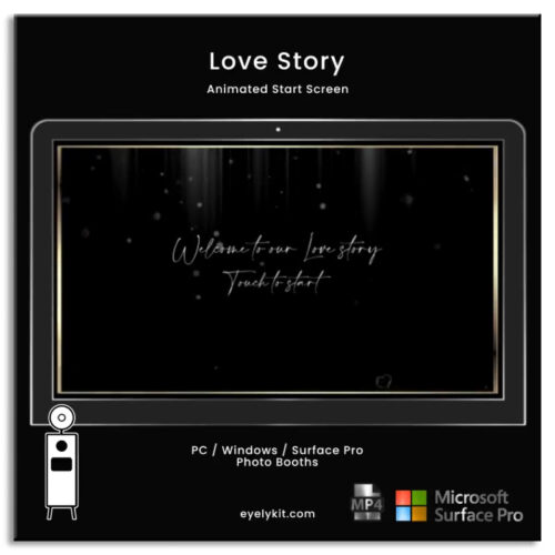 surface pro wedding animation screen Windows-PC-Surface-Pro-Photo-Booth-Animation-Touch-to-Start-Screen-Love-Story