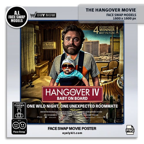 the hangover movie poster face swap