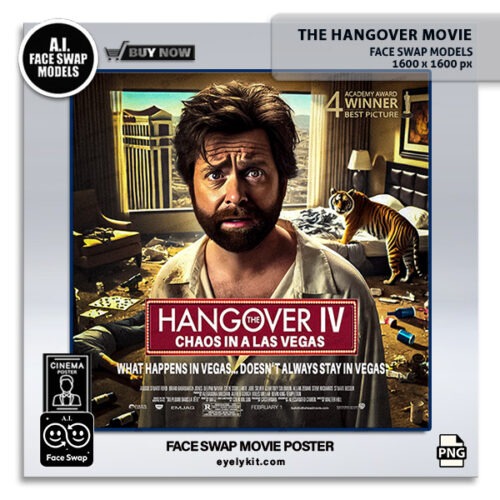 the hangover movie poster face swap