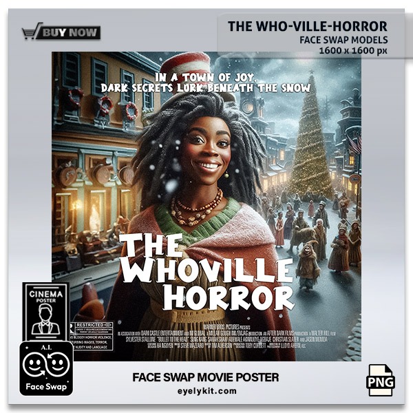 Who-ville movie poster face swap AI-Generated-Face-Swap-Movie-Posters-Photo-Booths-the-who-ville-horror-movie-poster-3