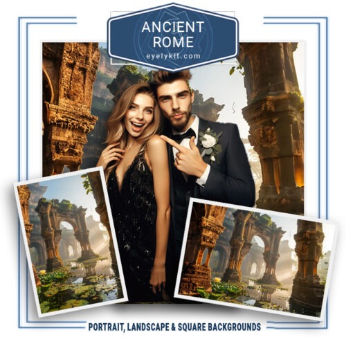 ancient rome backdrops for photo booths AI-virtual-digital-backdrops-backgrounds-for-photo-booths-ANCIENT-ROME-VBD-5