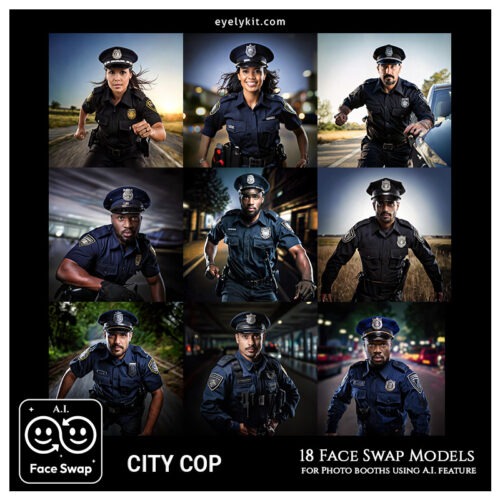 city cop police face swap AIFaceswap-models-for-photo-booths-city-cop-police-officer-face-swap-3